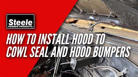 how to install truck cap seal